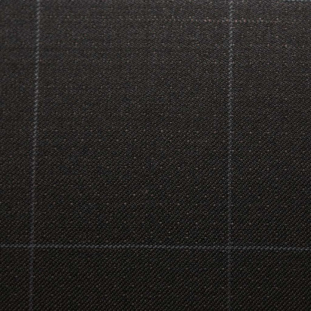 ML614/2 Vercelli CV - Vải Suit 95% Wool - Nâu Caro Xám
